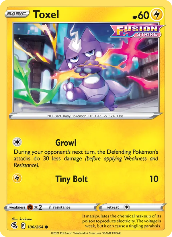 Toxel (Fusion Strike #106/264)