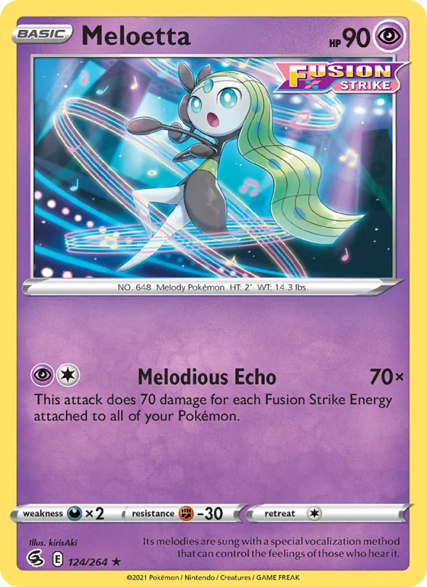Meloetta (Fusion Strike #124/264)