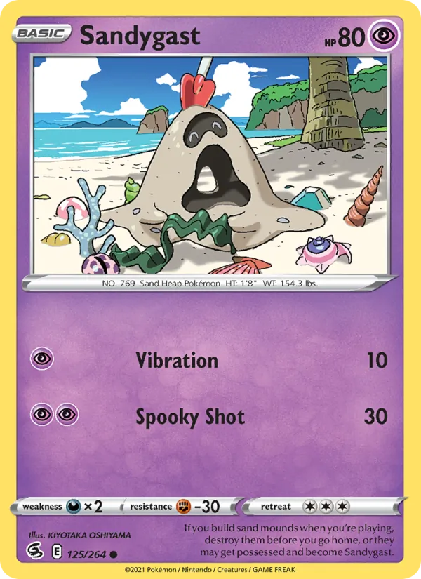 Sandygast (Fusion Strike #125/264)