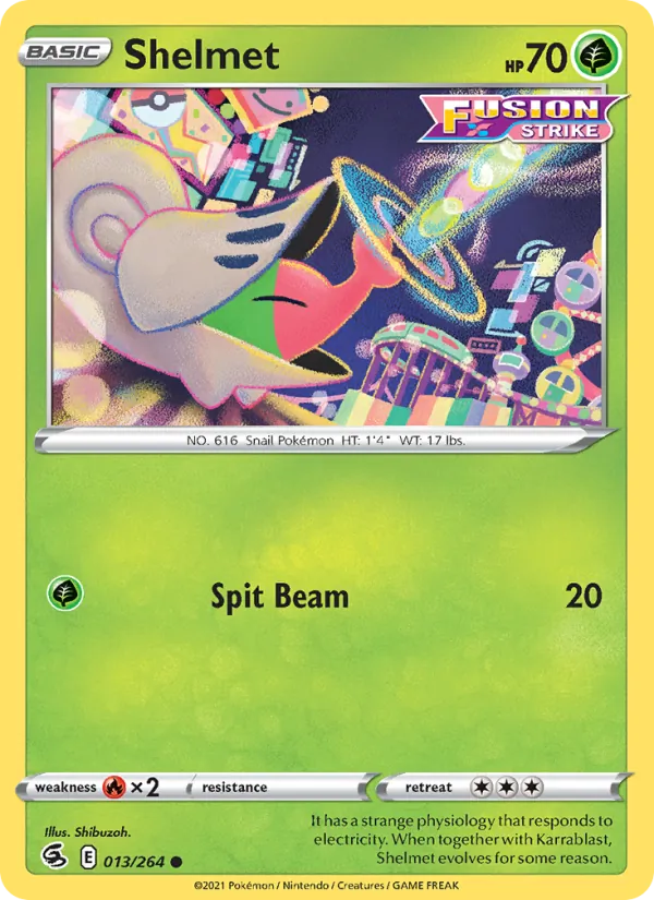 Shelmet (Fusion Strike #13/264)