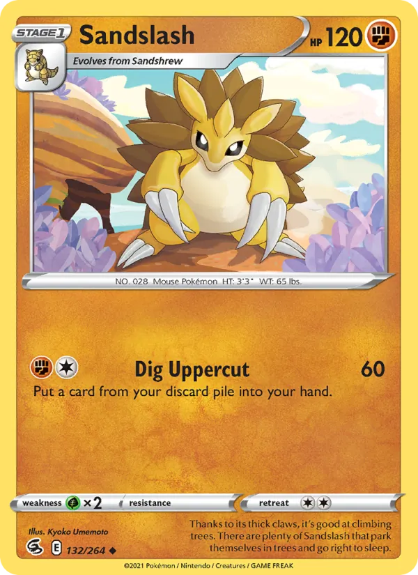 Sandslash (Fusion Strike #132/264)