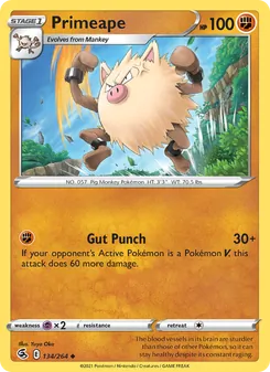 Primeape (Fusion Strike #134/264)