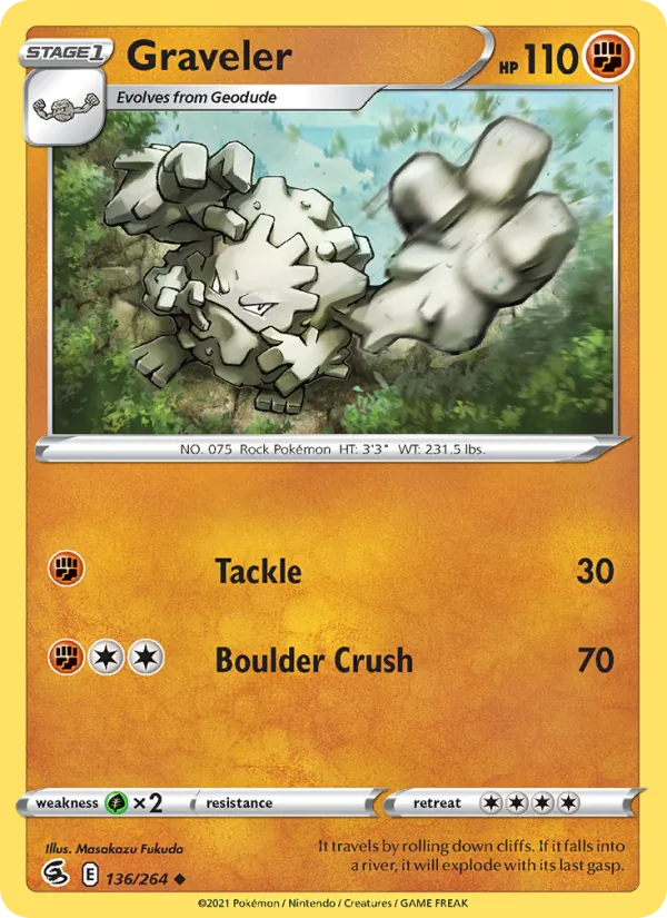 Graveler (Fusion Strike #136/264)