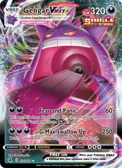 Gengar VMAX (Fusion Strike #157/264)
