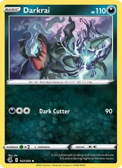 Darkrai (Fusion Strike #167/264)