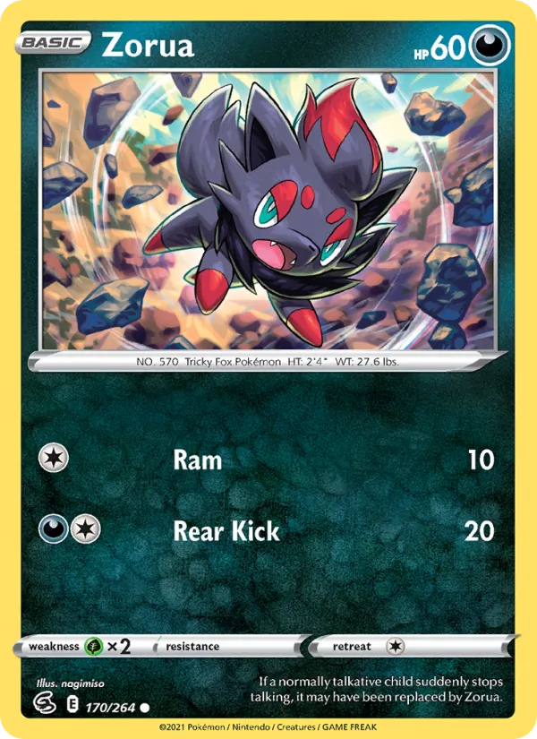 Zorua (Fusion Strike #170/264)