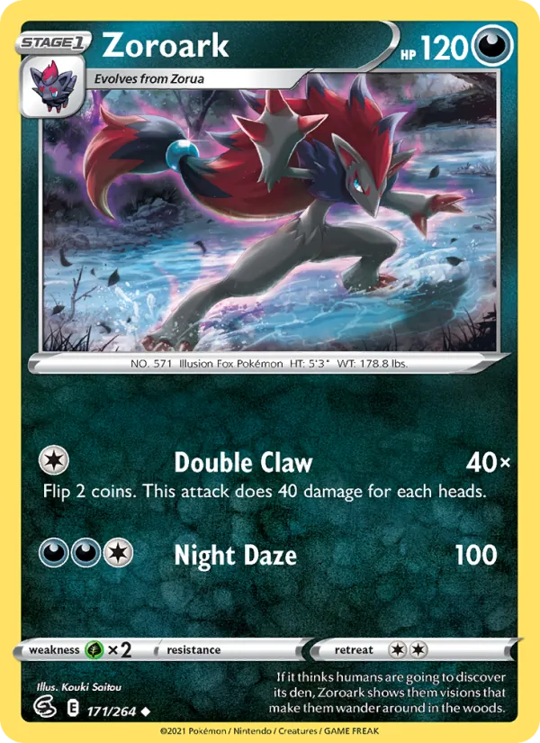 Zoroark (Fusion Strike #171/264)