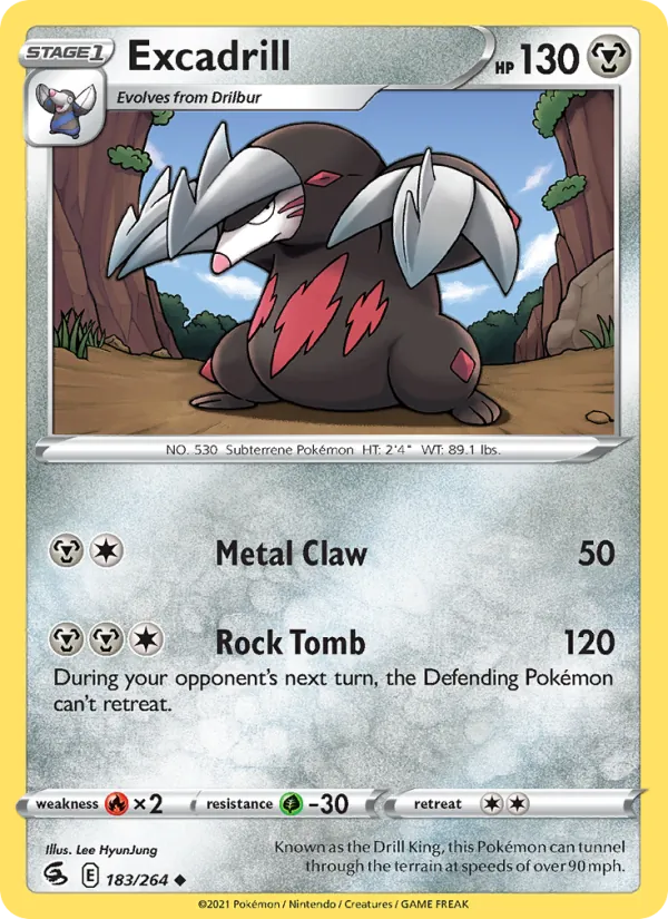 Excadrill (Fusion Strike #183/264)