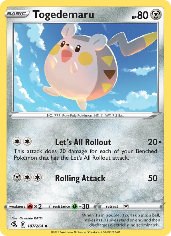 Togedemaru (Fusion Strike #187/264)