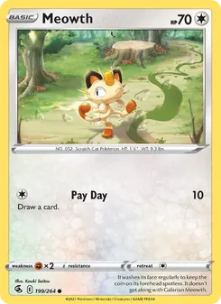 Meowth (Fusion Strike #199/264)