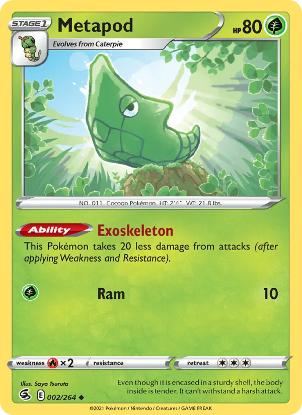 Metapod (Fusion Strike #2/264)