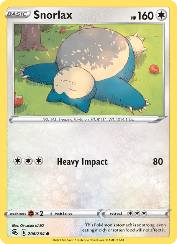 Snorlax (Fusion Strike #206/264)