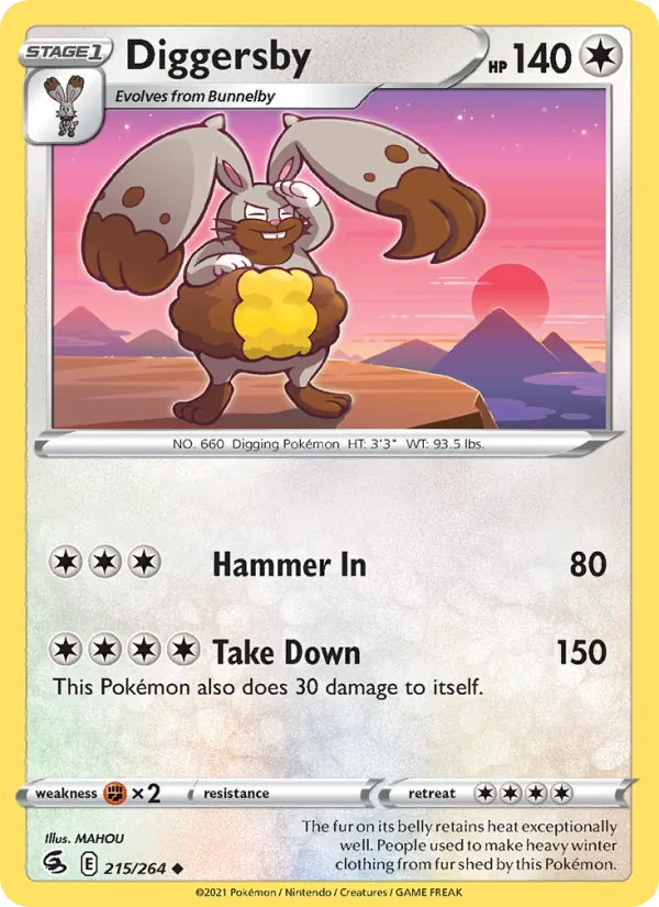 Diggersby (Fusion Strike #215/264)