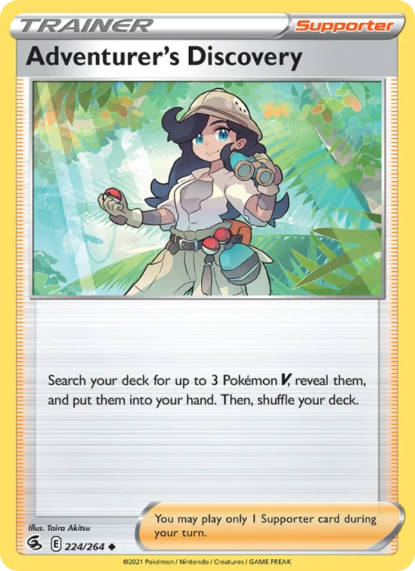 Adventurer's Discovery (Fusion Strike #224/264)