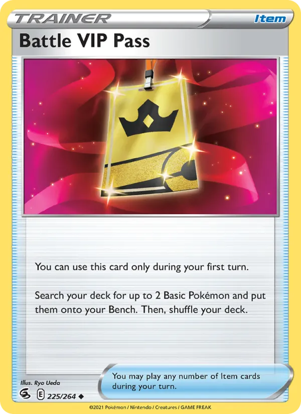 Battle VIP Pass (Fusion Strike #225/264)
