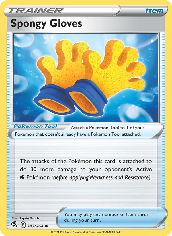 Spongy Gloves (Fusion Strike #243/264)