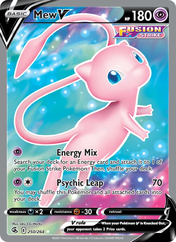 Mew V (Fusion Strike #250/264)
