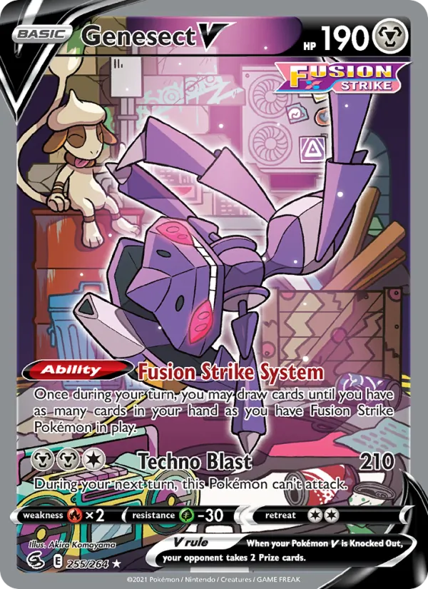 Genesect V (Fusion Strike #255/264)