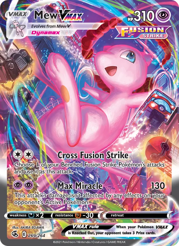 Mew VMAX (Fusion Strike #269/264)