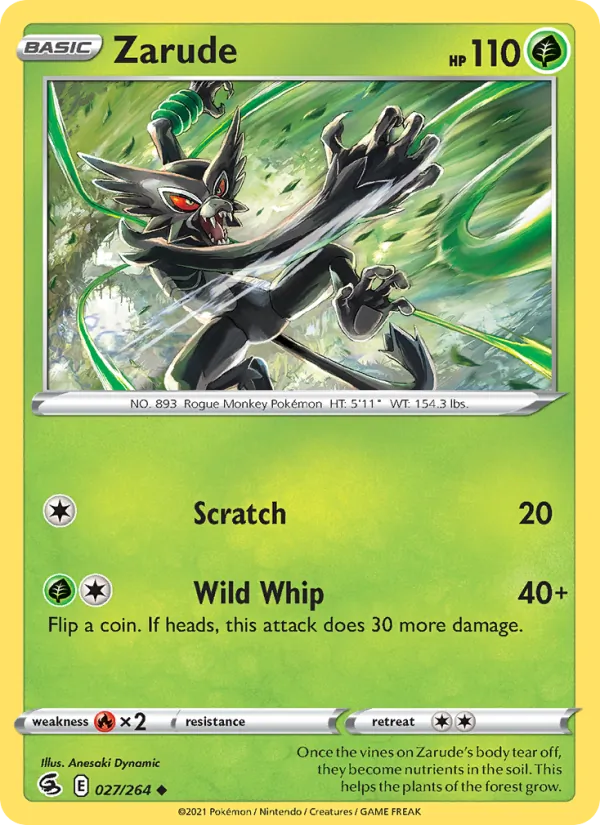 Zarude (Fusion Strike #27/264)