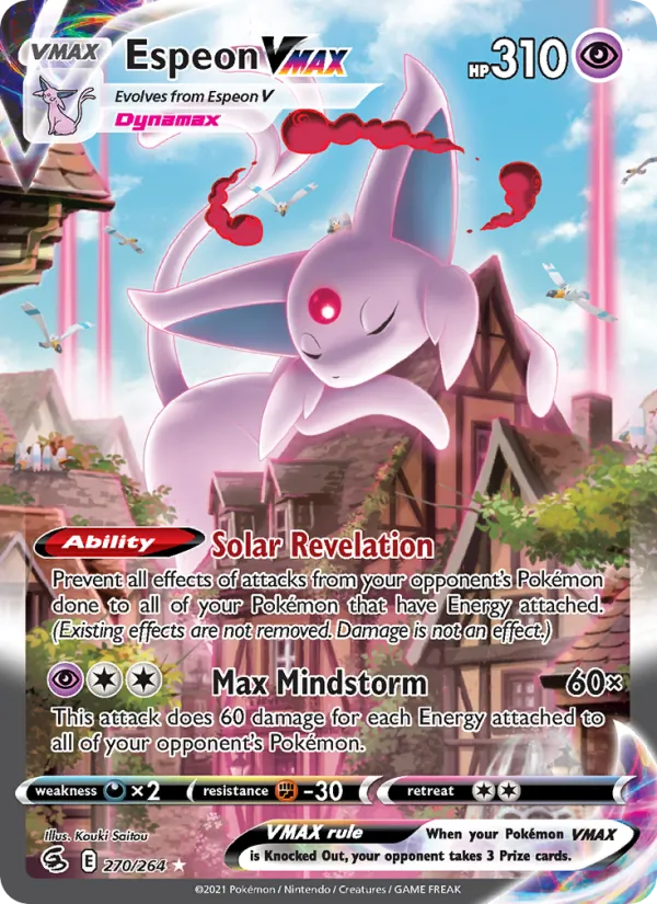 Espeon VMAX (Fusion Strike #270/264)