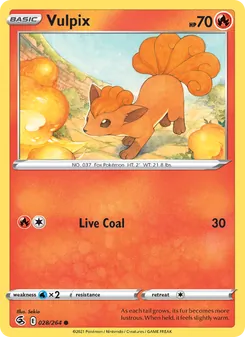 Vulpix (Fusion Strike #28/264)