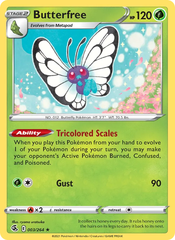 Butterfree (Fusion Strike #3/264)