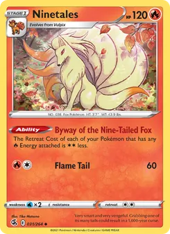 Ninetales (Fusion Strike #31/264)