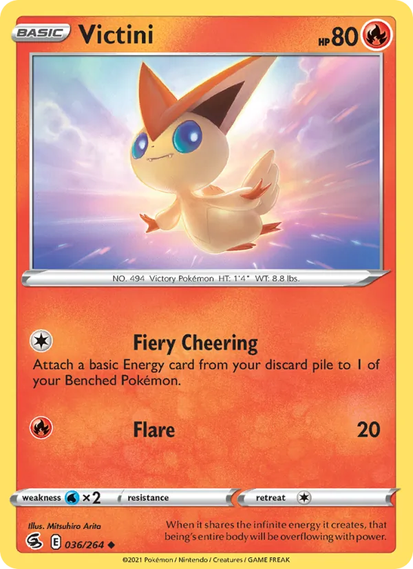 Victini (Fusion Strike #36/264)