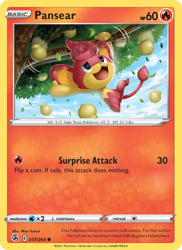 Pansear (Fusion Strike #37/264)