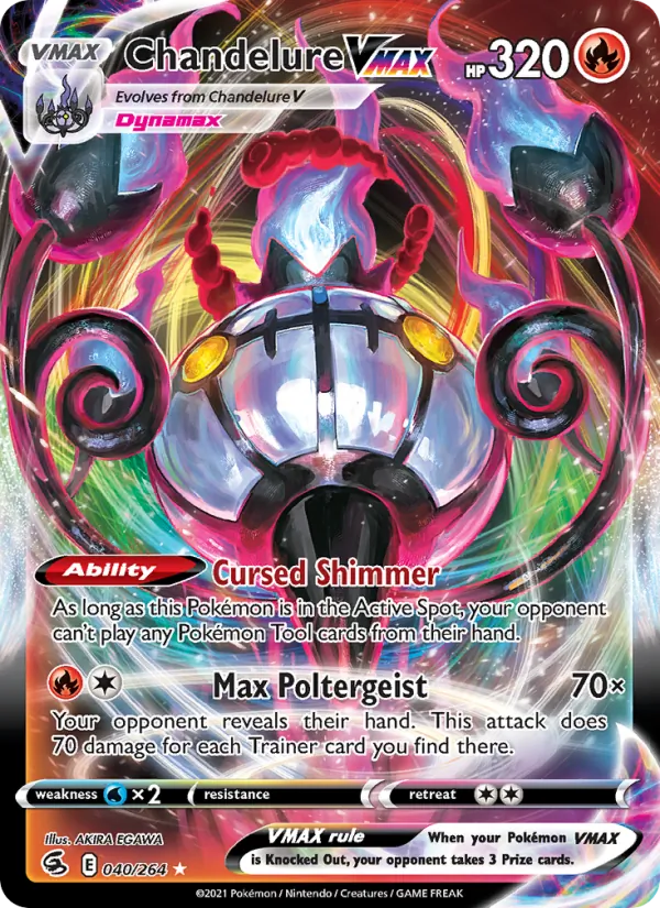 Chandelure VMAX (Fusion Strike #40/264)