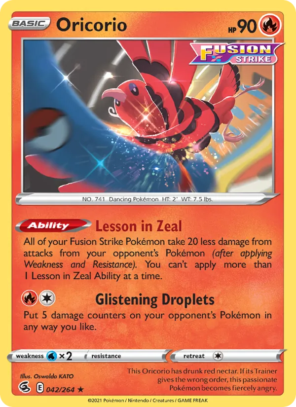Oricorio (Fusion Strike #42/264)