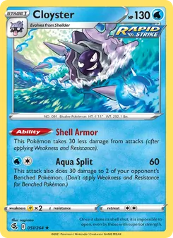 Cloyster (Fusion Strike #51/264)