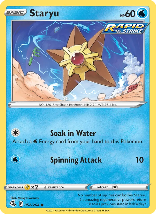 Staryu (Fusion Strike #52/264)
