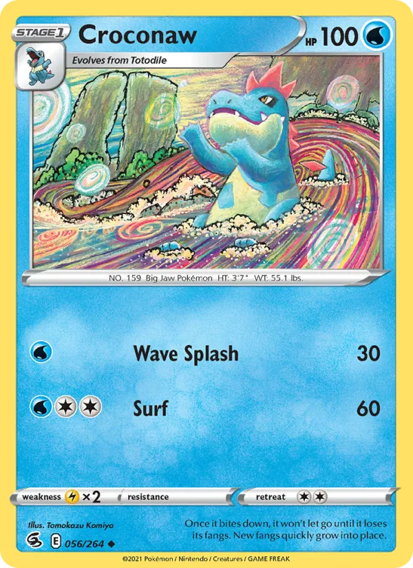 Croconaw (Fusion Strike #56/264)