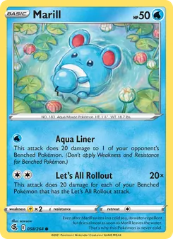 Marill (Fusion Strike #58/264)