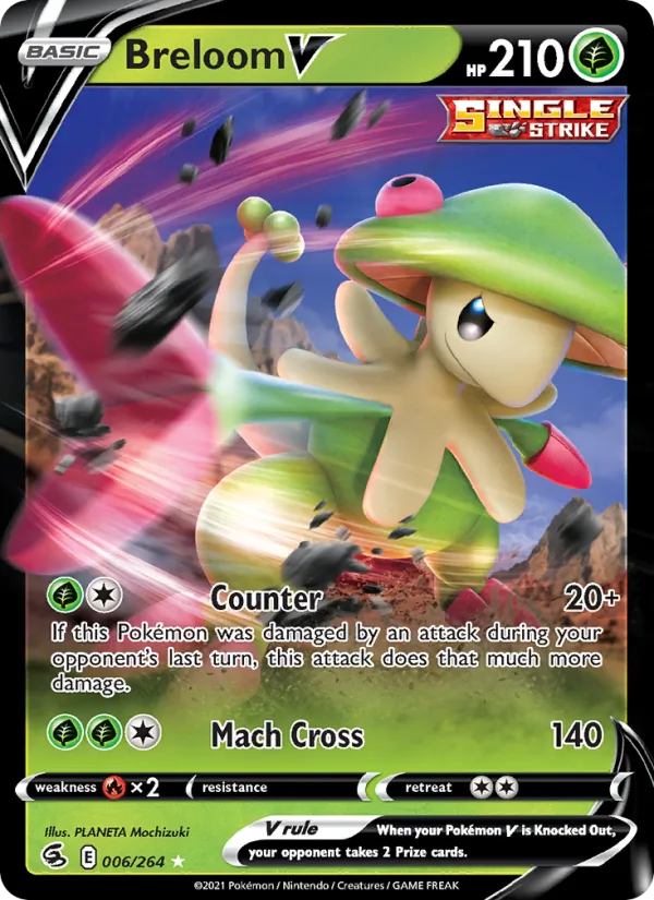 Breloom V (Fusion Strike #6/264)