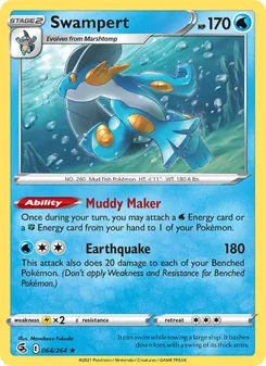 Swampert (Fusion Strike #64/264)