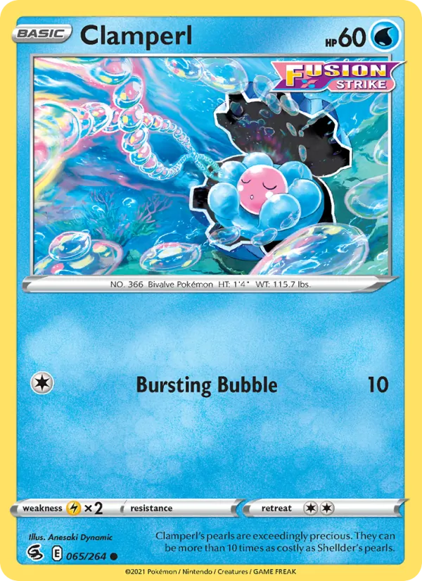 Clamperl (Fusion Strike #65/264)
