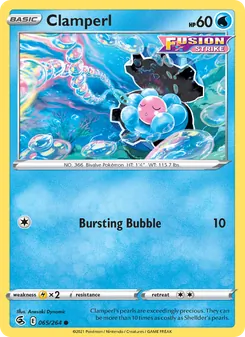Clamperl (Fusion Strike #65/264)