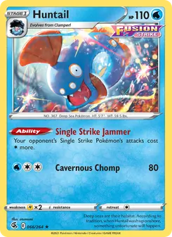 Huntail (Fusion Strike #66/264)