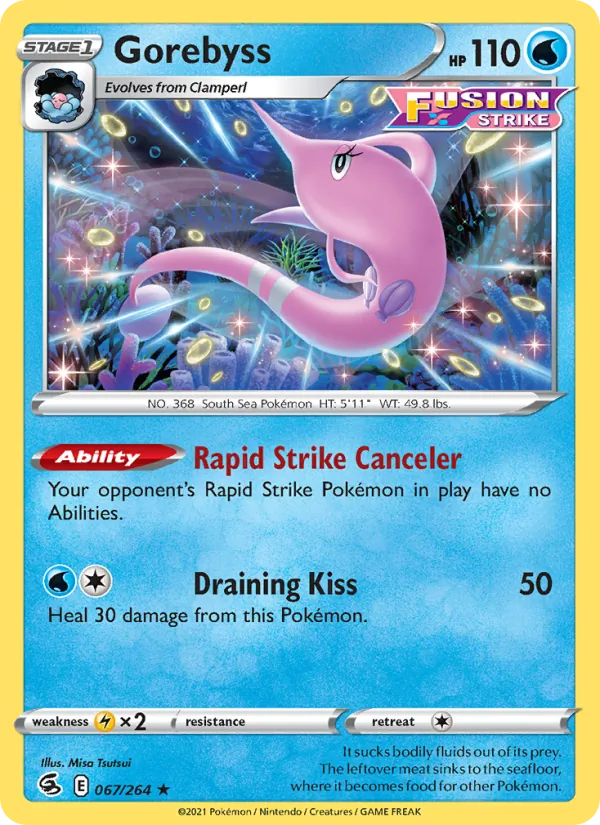 Gorebyss (Fusion Strike #67/264)