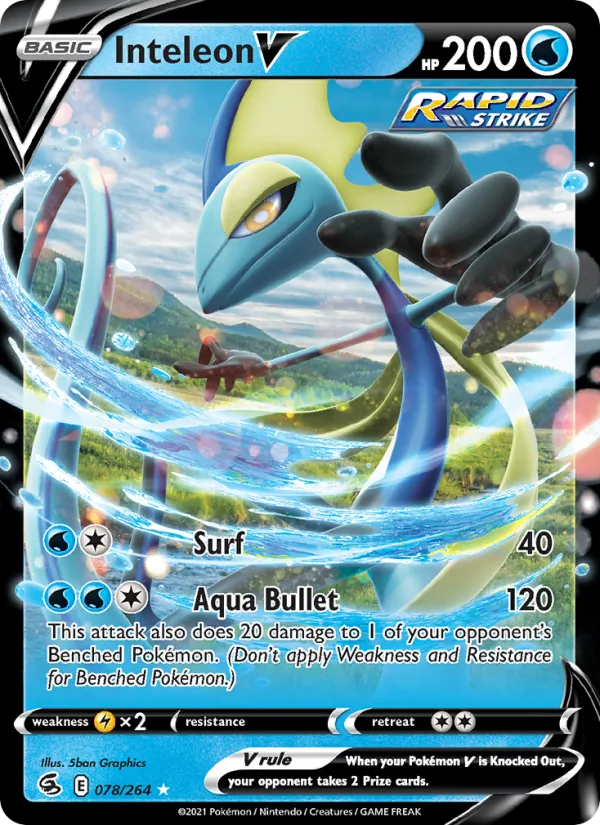 Inteleon V (Fusion Strike #78/264)