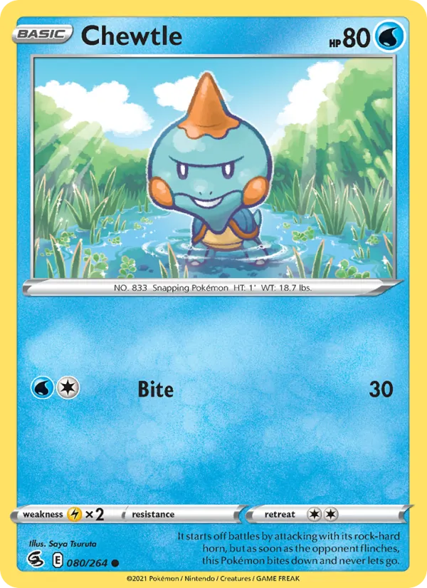 Chewtle (Fusion Strike #80/264)