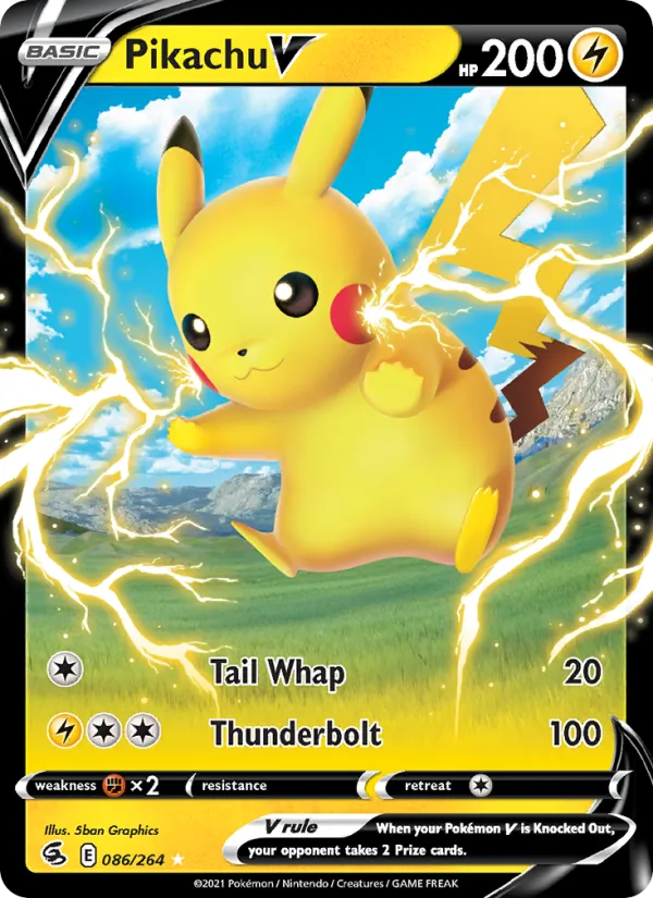 Pikachu V (Fusion Strike #86/264)