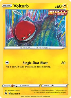 Voltorb (Fusion Strike #87/264)