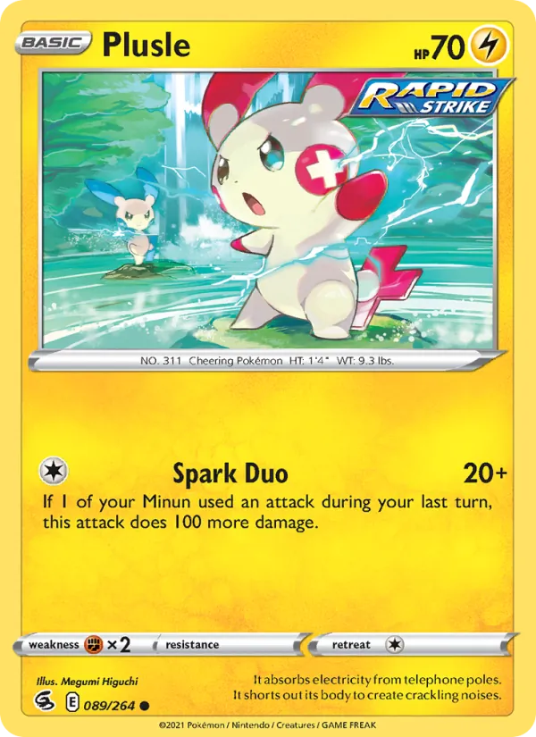 Plusle (Fusion Strike #89/264)