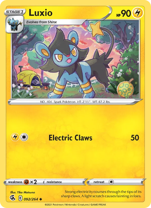 Luxio (Fusion Strike #92/264)