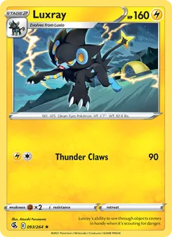 Luxray (Fusion Strike #93/264)