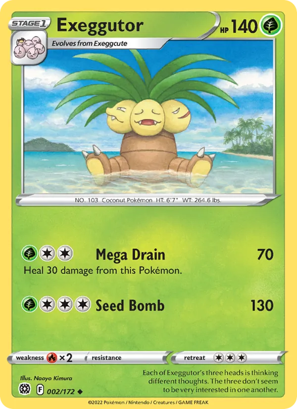Exeggutor (Brilliant Stars #002/172)
